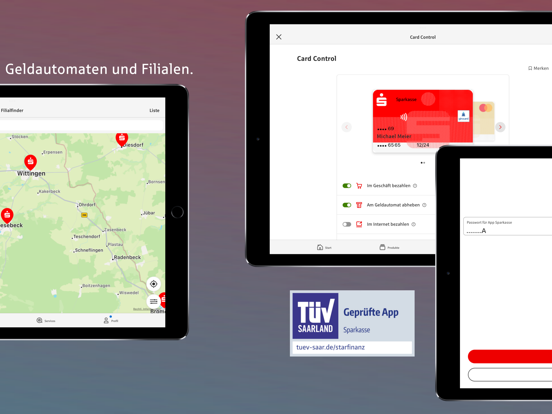 Sparkasse  Ihre mobile Filiale iPad app afbeelding 4