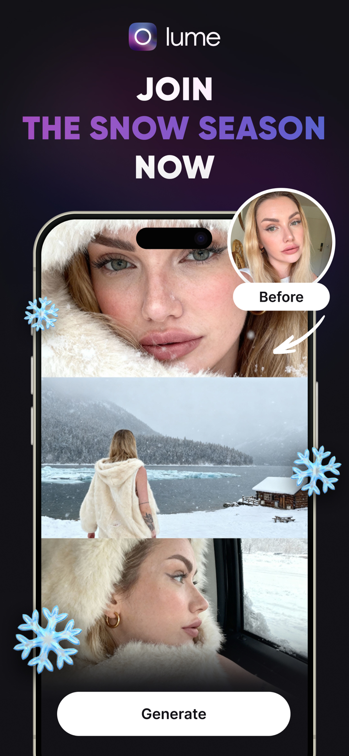 Lume - AI Photo Generator screenshot 2