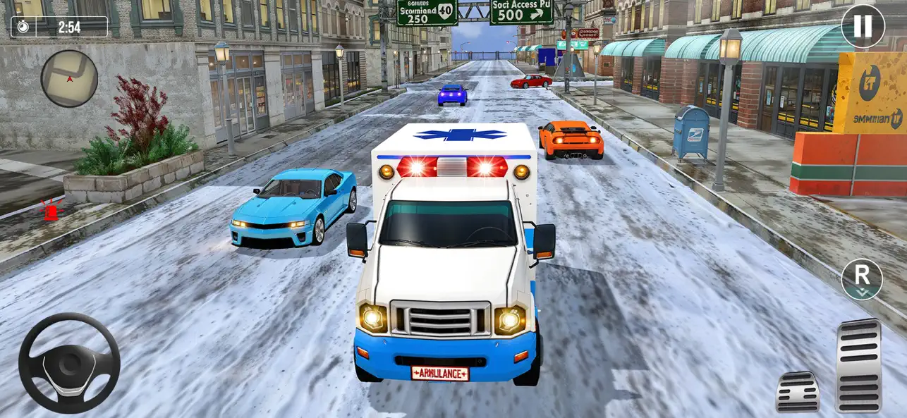 Screenshot #3 pour simulateur d'ambulance 3D