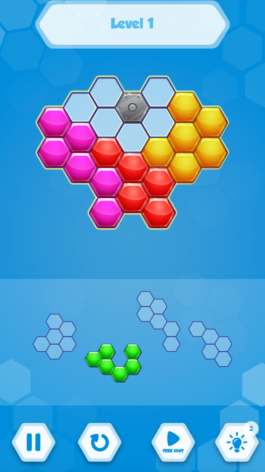#2. Hexa Puzzle 2024 (iOS) 由: Muhammet Emin KOKSAL