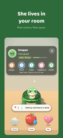 Snappo: AR Pet Turtle screenshot 1