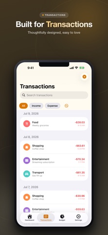 BudgetBee - Expense Tracker iPhone screenshot