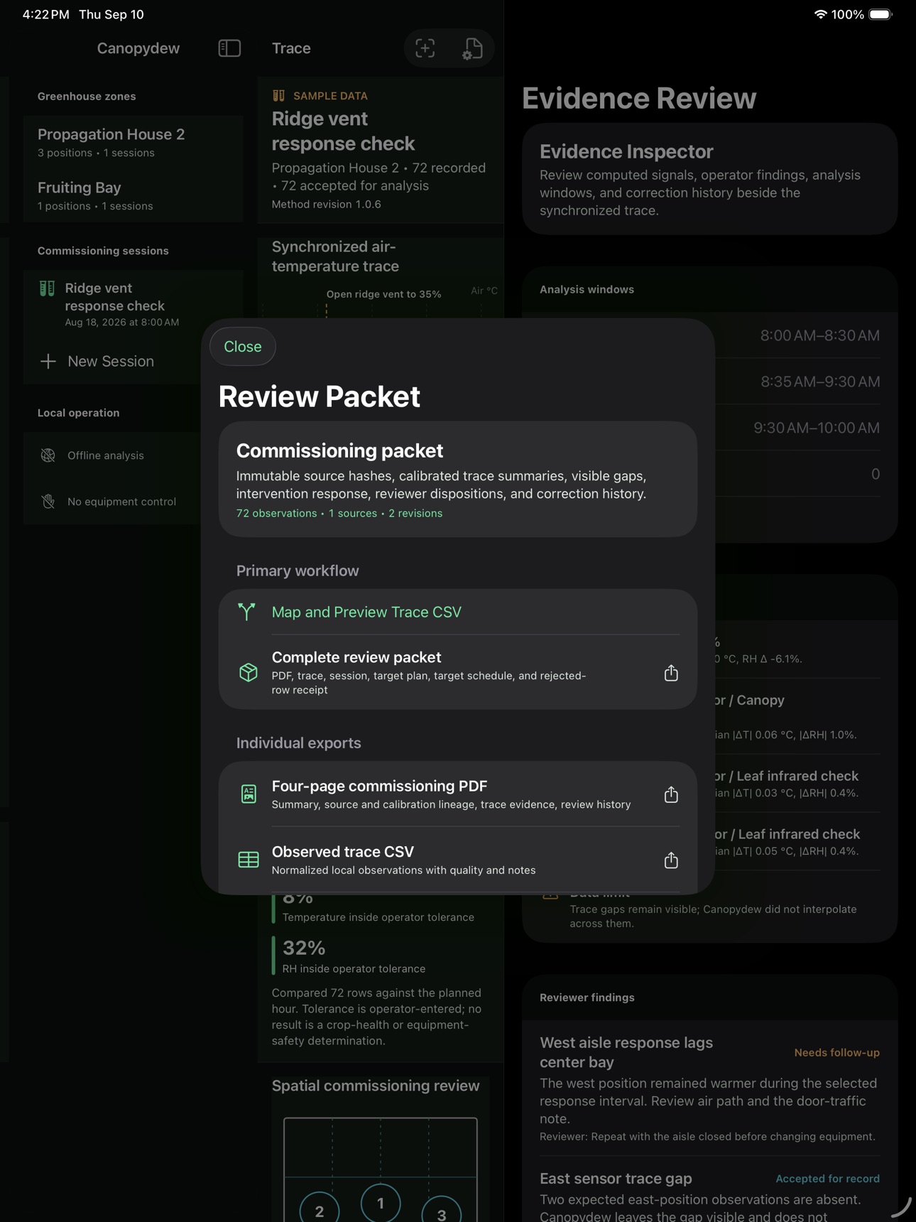 Screenshot 8 of Canopydew: Greenhouse Lab