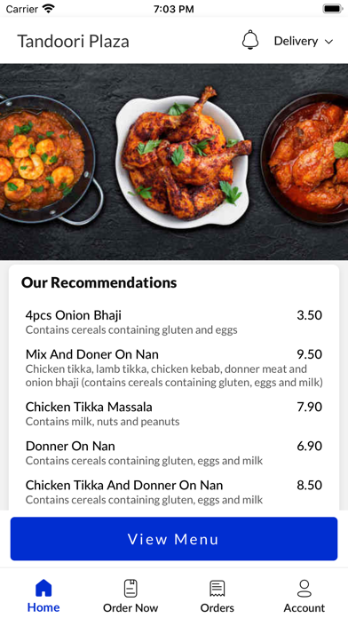 Tandoori Plaza Screenshot