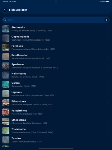 Fish Scanner to Identify iPad screenshot