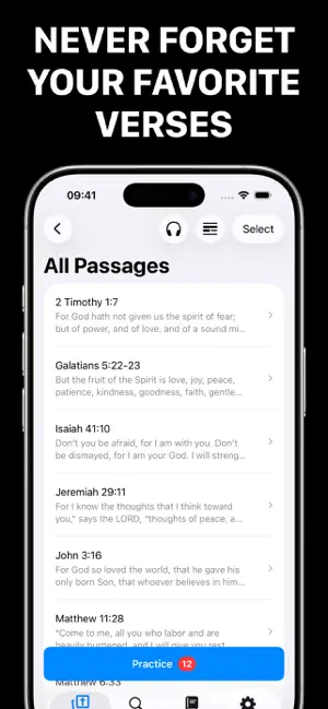 Bible Verse Memorization - BVM screenshot 1