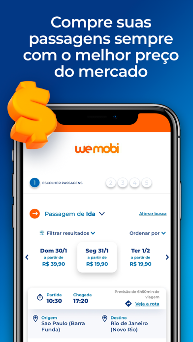 wemobi - passagens de ônibus Screenshot