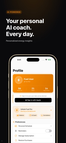 Energy Crash Tracker - Fuel Screenshot 5 of 5