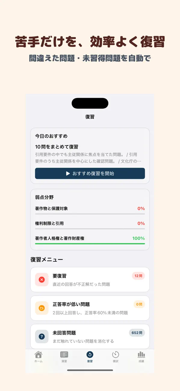 Screenshot #3 pour ビジネス著作権検定 BASIC | 2026年対策問題