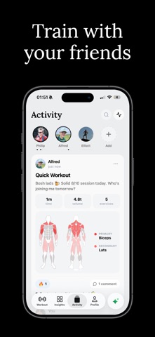 Liftly - Voice Workout Logging screenshot