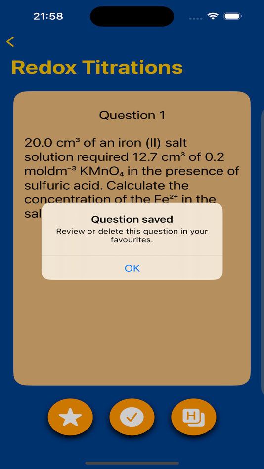 #6. A Level Mole Calculations (iOS) Podle: Isomeos Limited