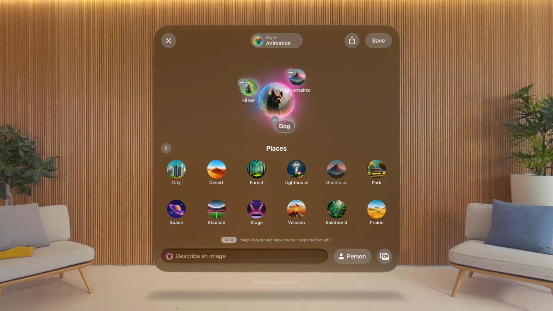 Image Playground screenshot 2