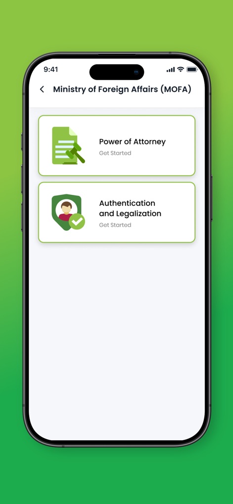 Digital MOFA - Business App | MWM