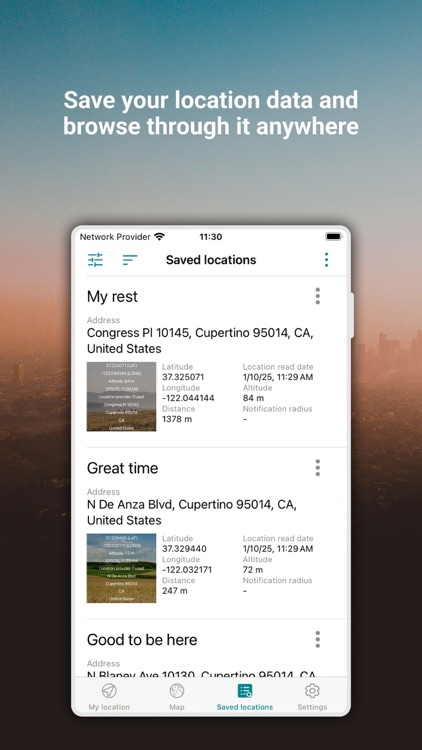 My GPS Coordinates ° screenshot-5