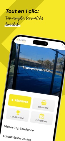 Padel Exterieur De La Bergerie iPhone screenshot
