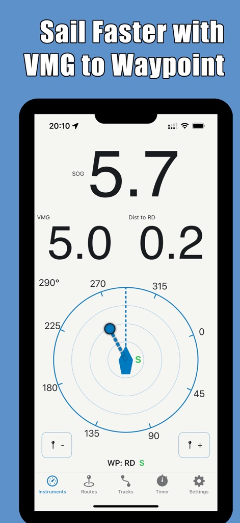Sailing Instruments - Navigation App | MWM