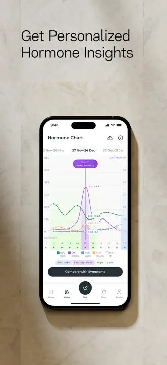 Inito Fertility & Ovulation : capture d’écran 4 sur 7