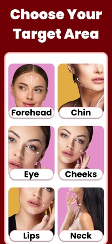 Face Exercises & Face Yoga iPhone screenshot