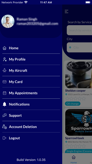 B4YouFly-Plane Owner Screenshot