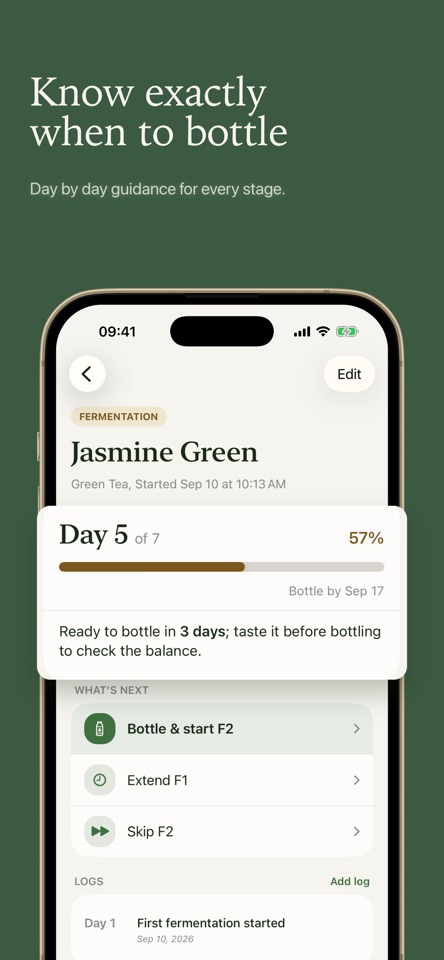Fermenta: Kombucha Tracker screenshot 2