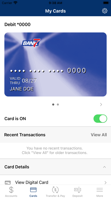 Bank7 Mobiliti Screenshot