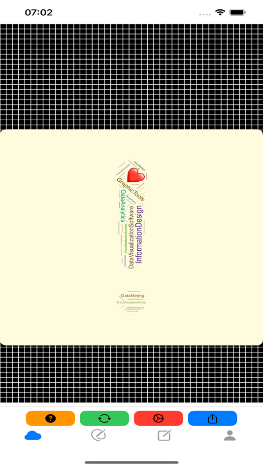 #4. WordCloudStudio - WordArt Tool (macOS) Podle: 辉章 何