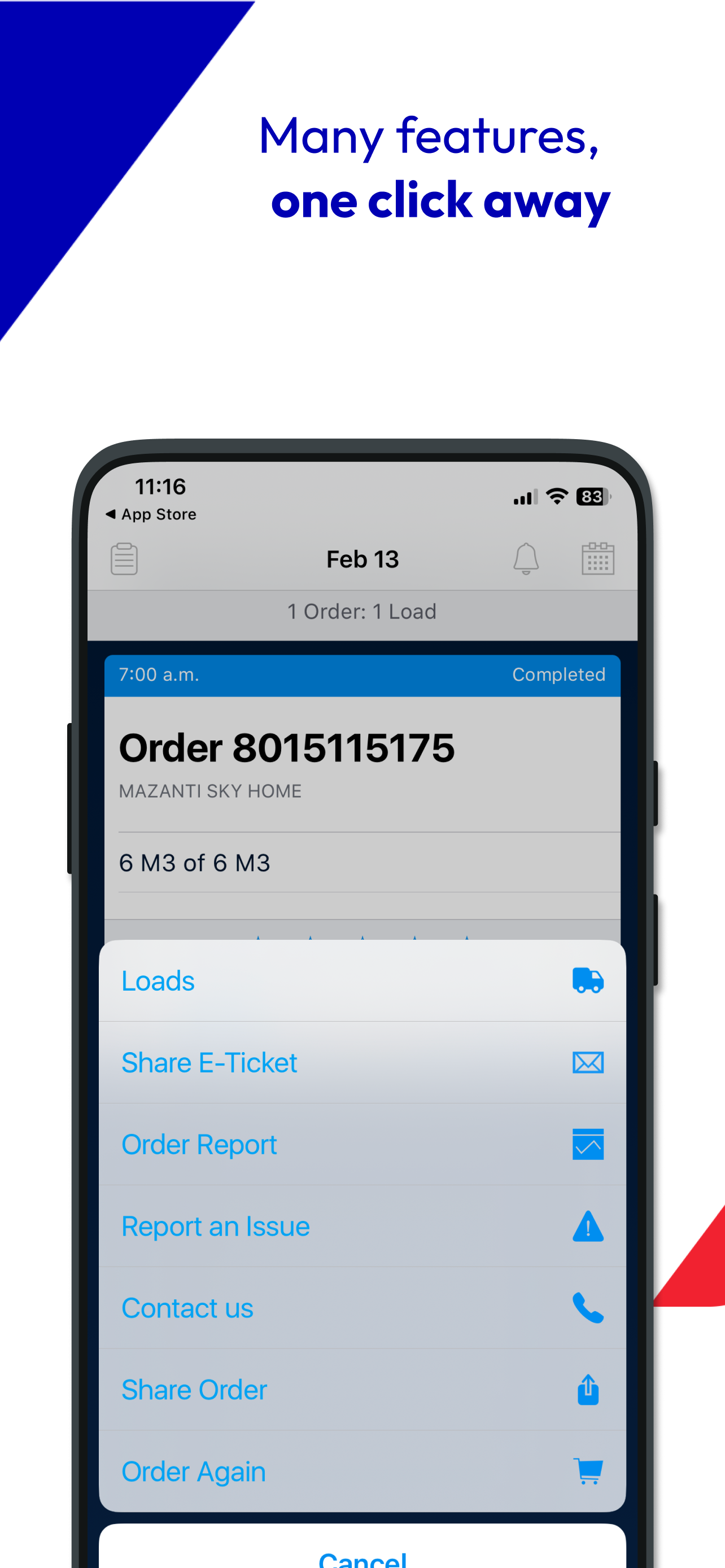 CEMEX Go - Track