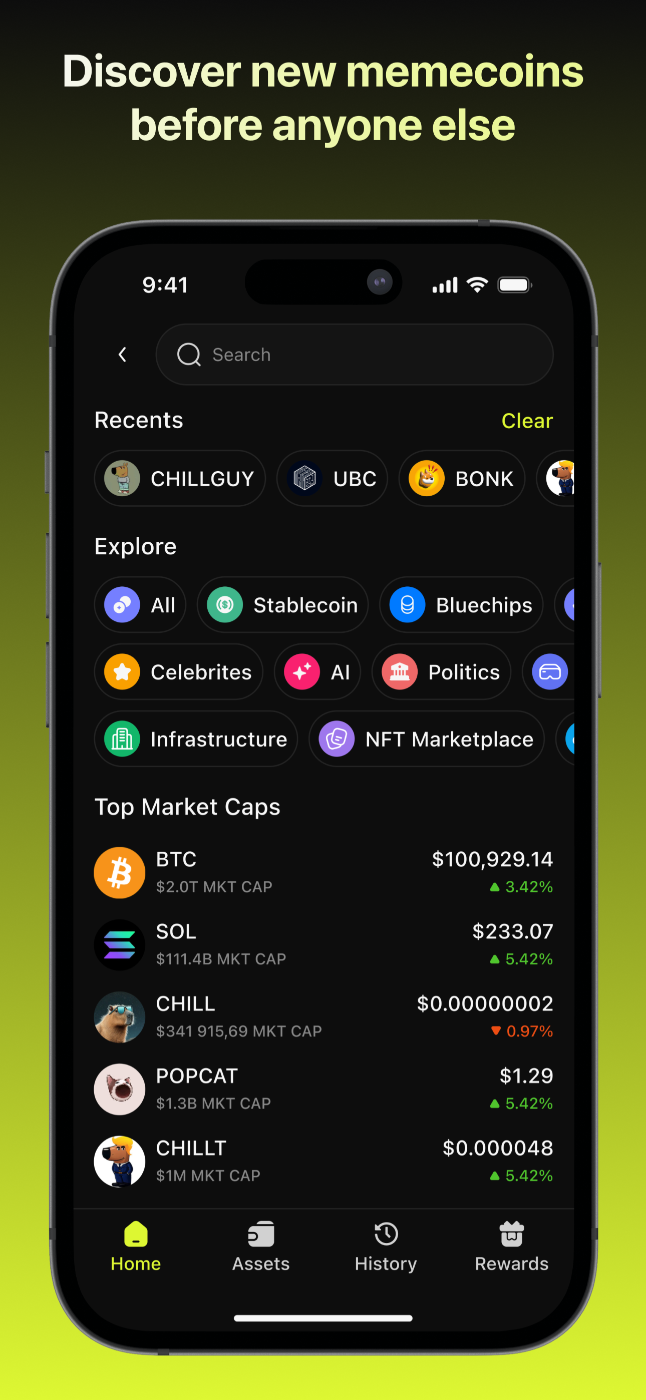 dextoro: Trade Crypto & Memes
