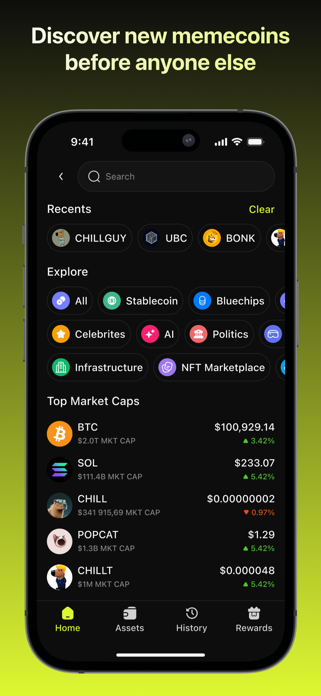 dextoro: Trade Crypto & Memes Screenshot 5 of 9
