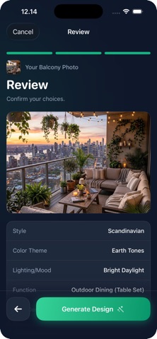 AI Balcony Design & Decor Screenshot 9 of 10