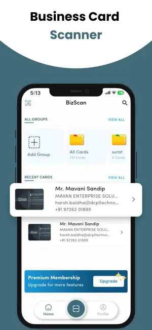 MyBizScan - Scan Business Card screenshot 3