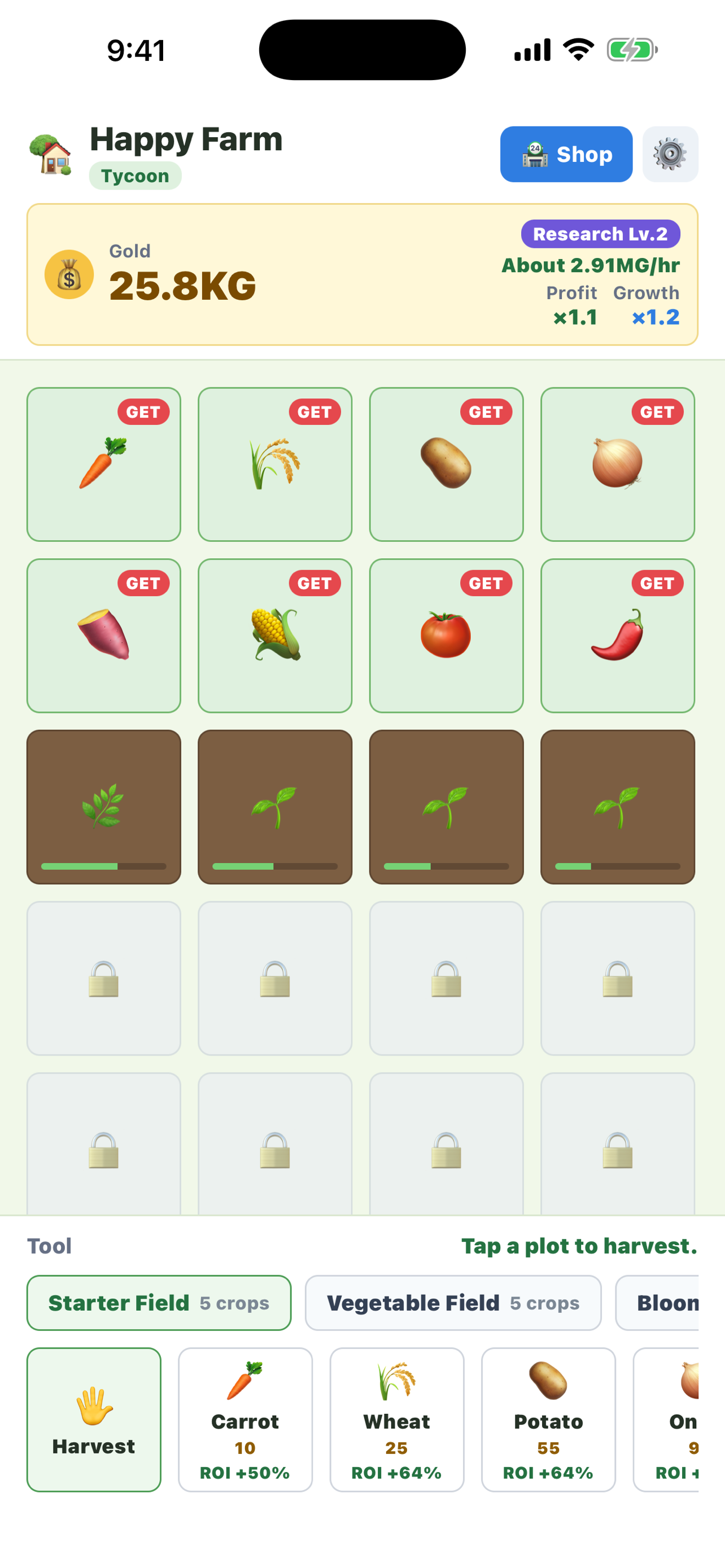 Happy Farm Tycoon