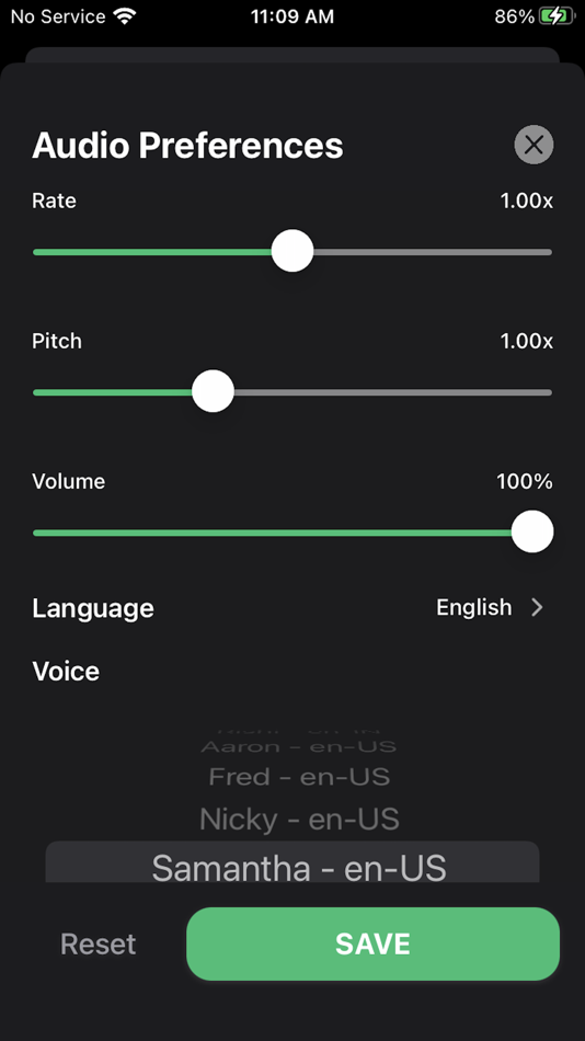 #4. Text to Speech Reader App (iOS) 게시자: Riafy Technologies Pvt. Ltd.
