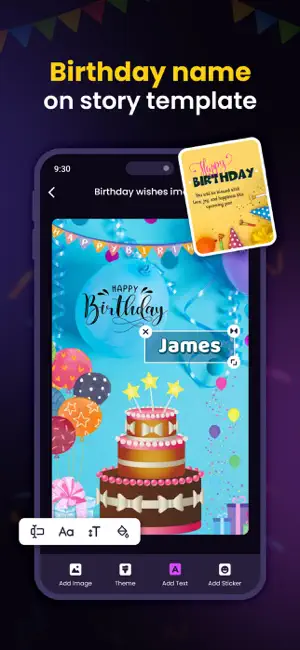 Birthday Song With Name - bday screenshot 3