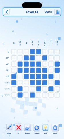 Nonogram: Logic Puzzle Game iPhone screenshot