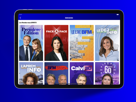 BFM : news, TV, radio en live iPad app afbeelding 4