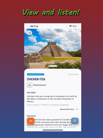 7 Wonders (3D AR) iPad screenshot