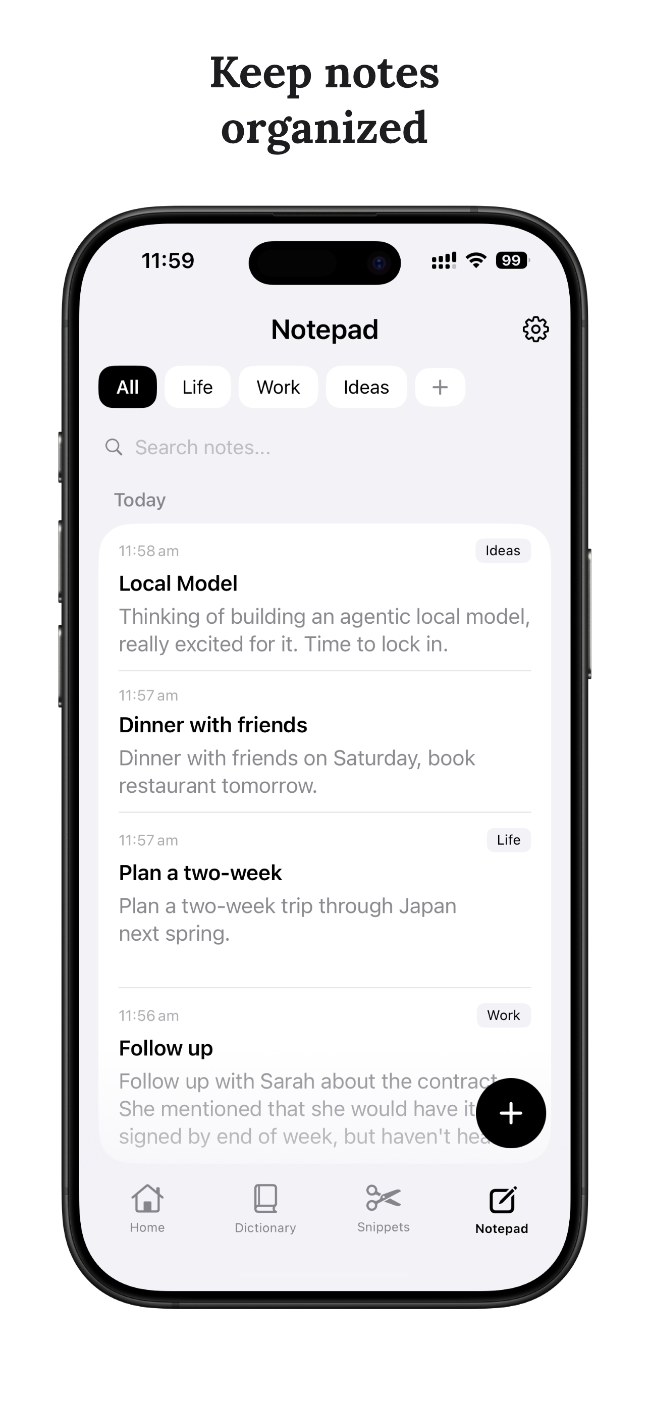 ToneScribe: Voice Keyboard