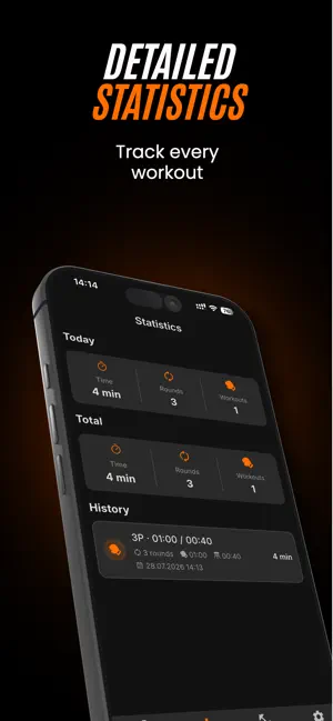 Professional boxing timer screenshot 4
