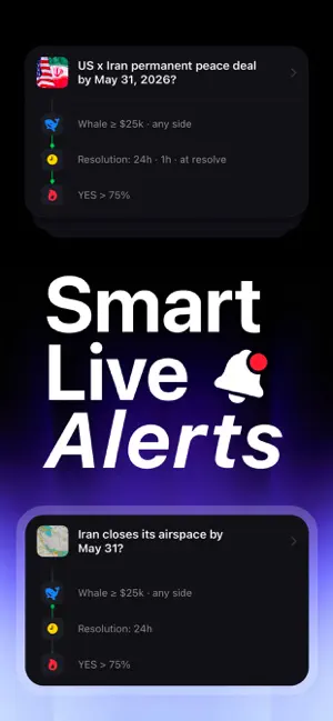 Polymarket Prediction Alert AI screenshot 3