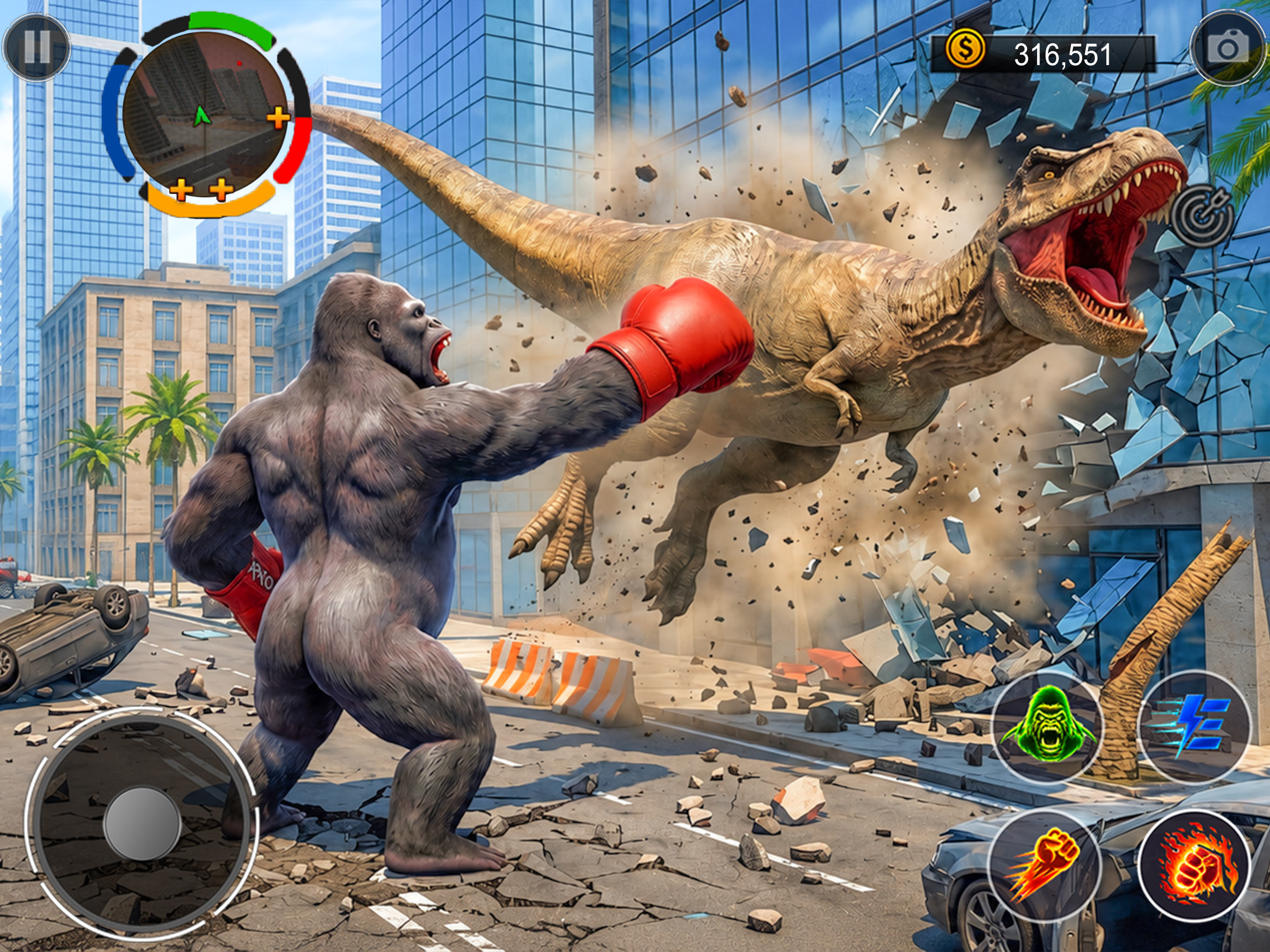 Big Angry Gorilla City Smash screenshot 9
