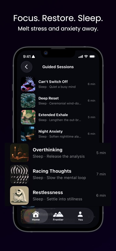Pulmonaut: Breathwork & Calm screenshot 3