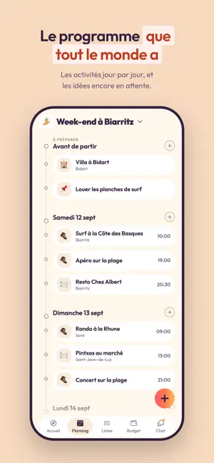 Bandee : voyages entre amis screenshot 4