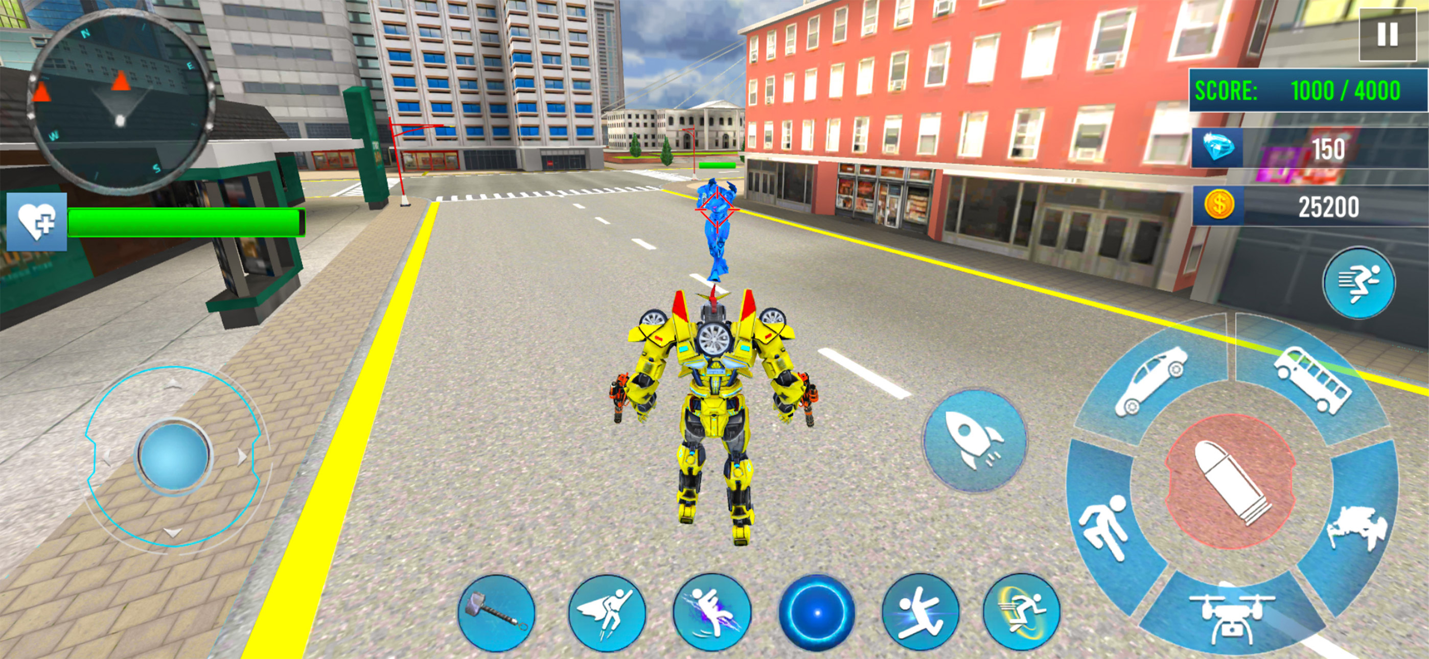 Futuristic War Robot Games 3D screenshot 10