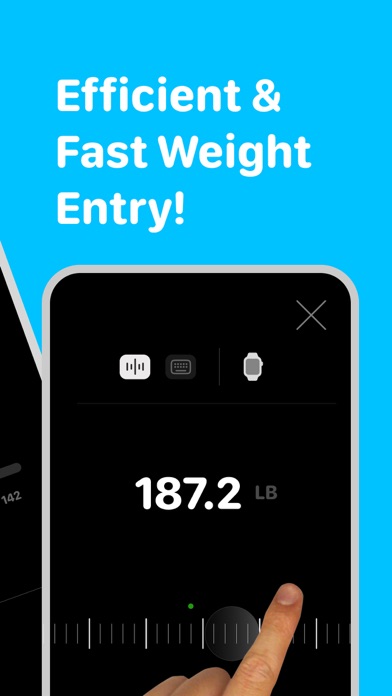 Screenshot #2 pour Weight tracker - Vekt
