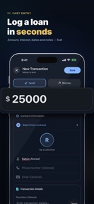 Debt Book - Loan & IOU Tracker screenshot