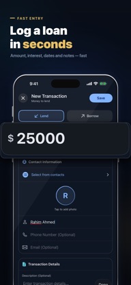 Debt Book - Loan & IOU Tracker screenshot 6