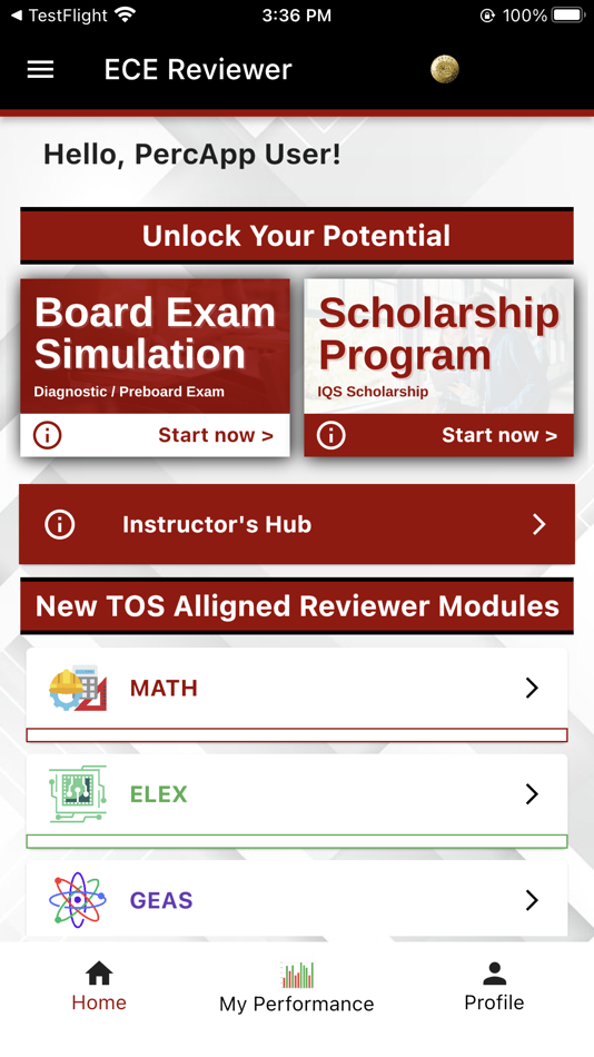 #1. ECE Reviewer (PERCApp) (iOS) By: PERCDC Learnhub Inc.