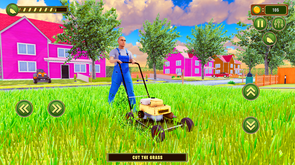 #4. Lawn Mower Mowing Simulator (iOS) 由: Abdur Rafay