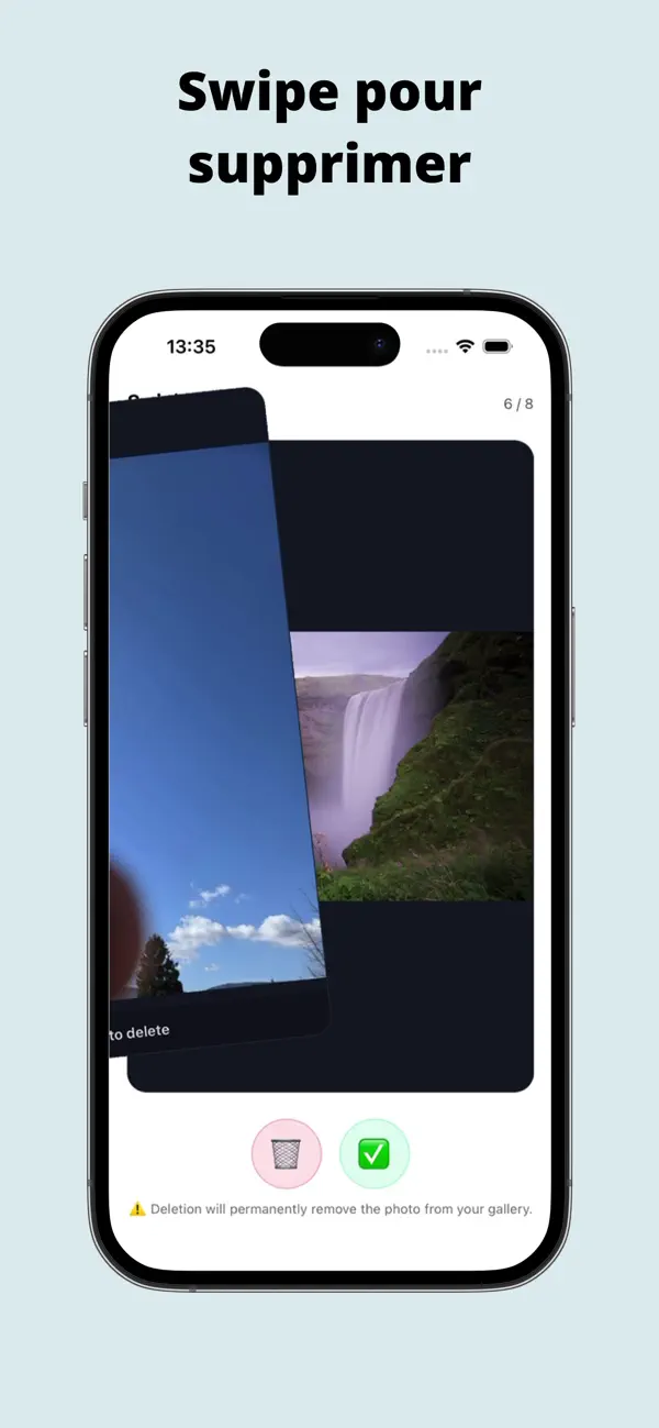 Screenshot #3 pour Swipic: Nettoie ta galerie